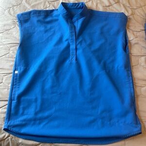 Figs XS Royal blue scrub set